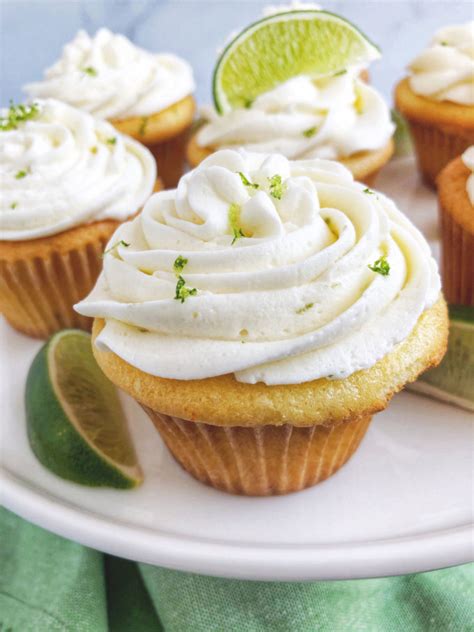 key-lime-cupcakes-amees-savory-dish image