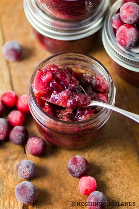 cranberry-pear-almond-chutney image