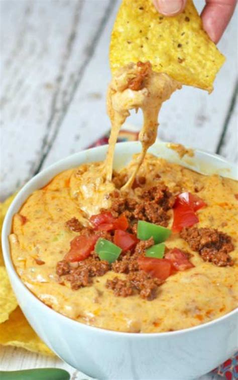 crazy-chorizo-queso-dip-recipe-flavorite image