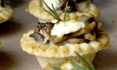 mixed-mushroom-goat-cheese-tarts-safeway image