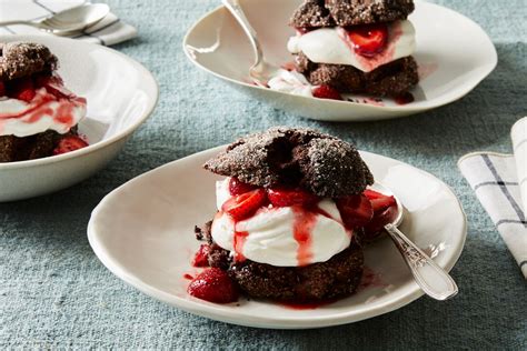 strawberry-chocolate-shortcakes-food52 image
