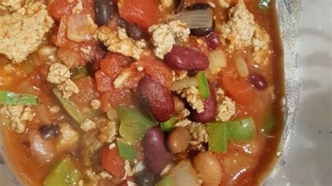 chili-with-turkey-and-beans-recipe-allrecipes image