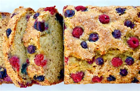 mixed-berry-banana-bread-just-a-taste image