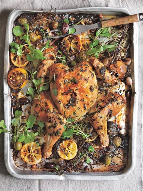lemon-and-olive-roasted-chicken-donna-hay image