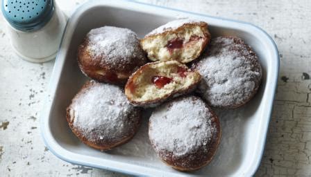 toffee-apple-doughnuts-recipe-bbc-food image