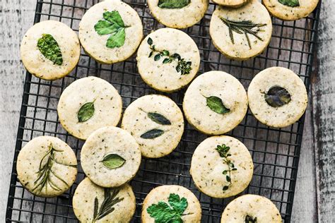 savory-herb-shortbread-and-party-printables-the-view image