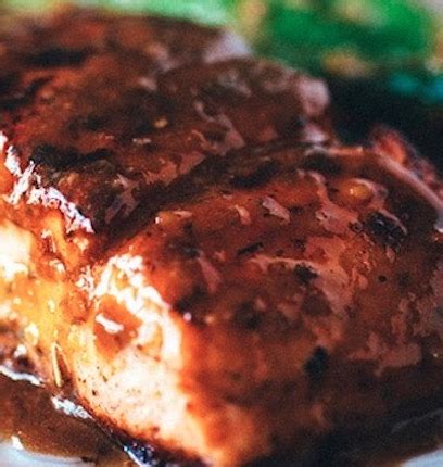 grilled-salmon-with-balsamic-butter-sauce image