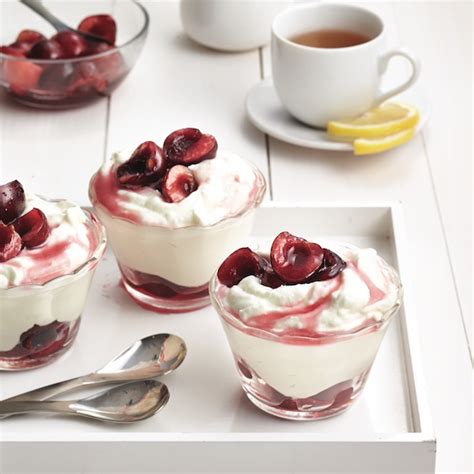 white-chocolate-mousse-with-cherries-chatelaine image