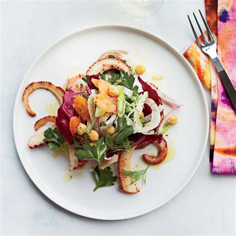 pan-seared-octopus-with-italian-vegetable-salad image