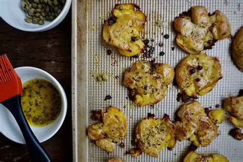 crispy-smashed-potatoes-and-capers-dish-it-girl image