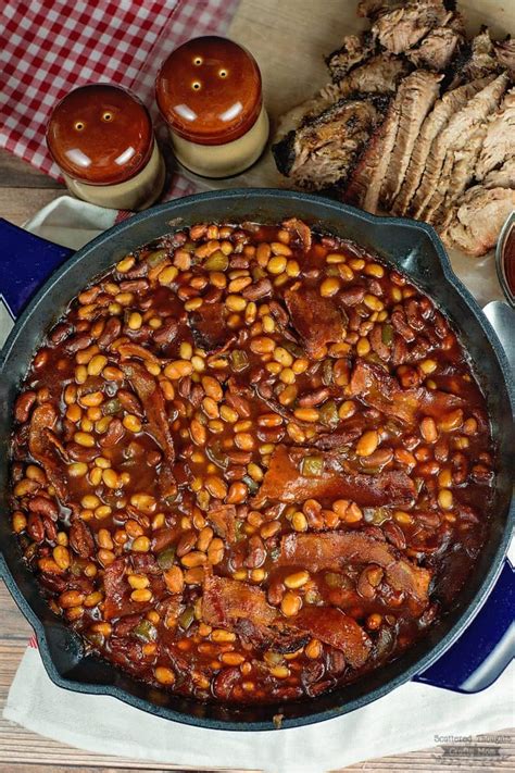 the-best-skillet-barbecue-baked-beans-with-bacon image