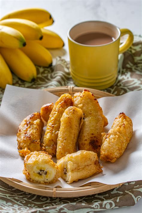 pisang-goreng-banana-fritters-wok-skillet image