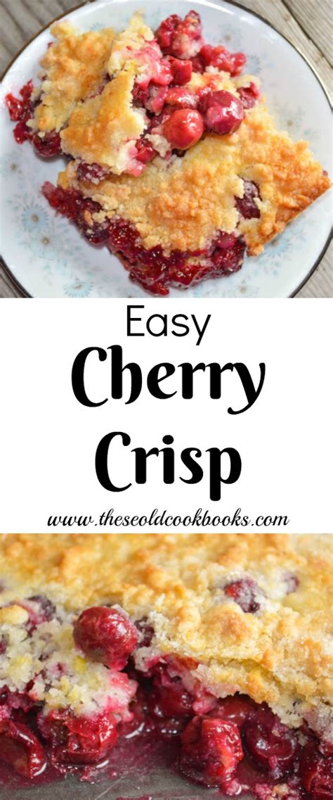 easy-cherry-crisp-an-old-fashioned-cherry-these image