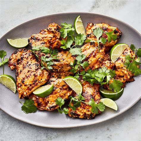 spicy-coconut-grilled-chicken-thighs-recipe-bon image