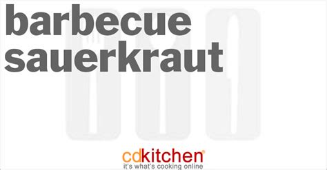 barbecue-sauerkraut-recipe-cdkitchencom image