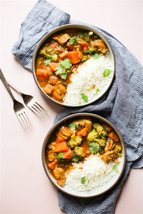 easy-chicken-and-vegetable-curry-the-defined-dish image