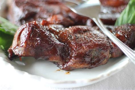 oven-bbq-country-style-ribs-syrup-and-biscuits image