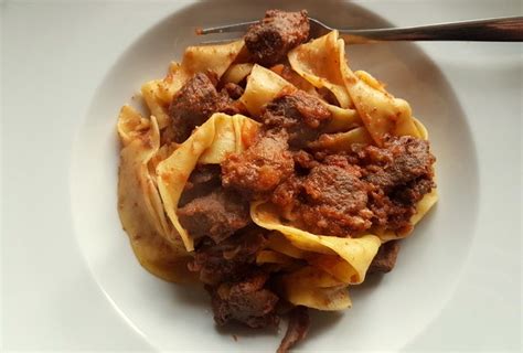 tuscan-wild-boar-ragu-with-pappardelle-pasta image