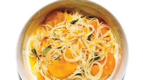 pasta-with-sun-gold-tomatoes-recipe-bon-apptit image