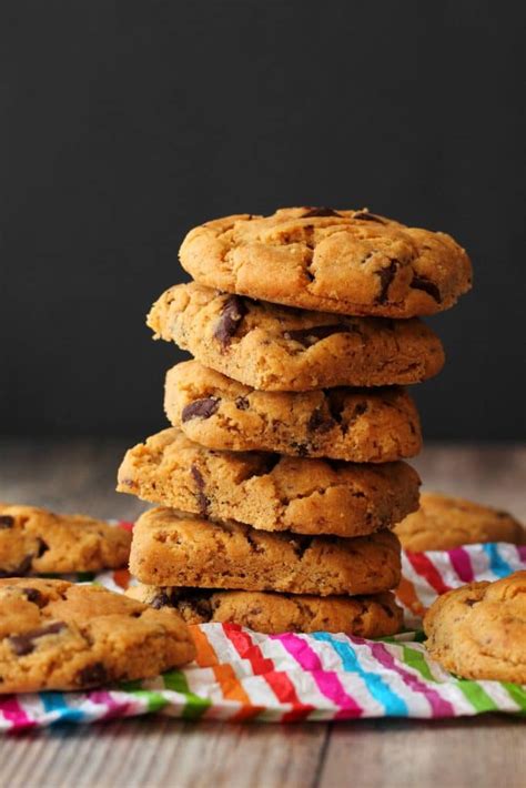 vegan-peanut-butter-chocolate-chip-cookies image