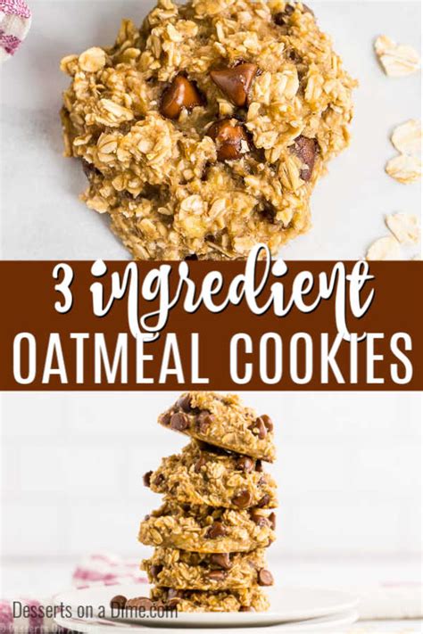 3-ingredient-oatmeal-cookies-the-best-oatmeal-cookies image