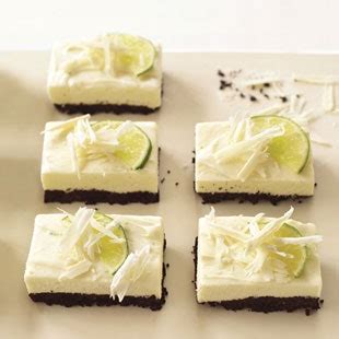 white-chocolate-and-lime-cheesecake-bars image