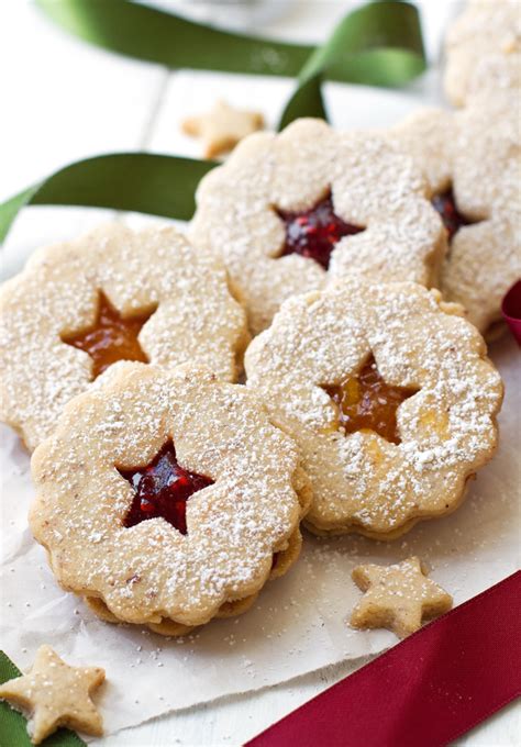 raspberry-almond-linzer-cookies-recipe-little-spice-jar image