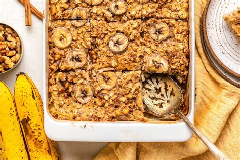 banana-bread-baked-oatmeal-vegan-gluten-free image