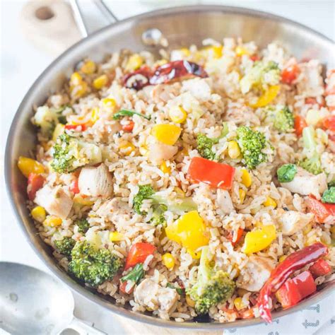 vegetable-and-chicken-brown-rice-the-flavours-of-kitchen image