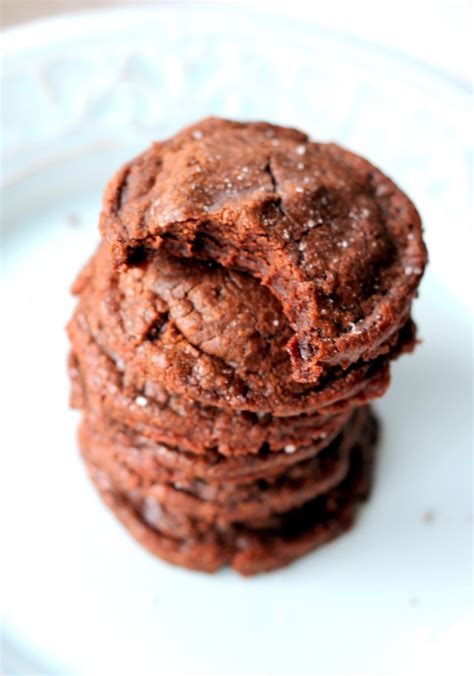 easy-5-ingredient-fudgy-nutella-cookies-with-sea-salt image