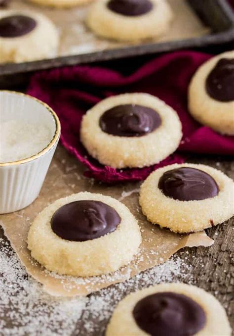 chocolate-thumbprint-cookies-sugar-spun image