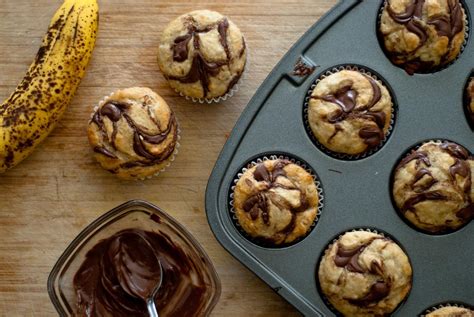 banana-cupcakes-with-nutella-swirl-recipe-on-food52 image