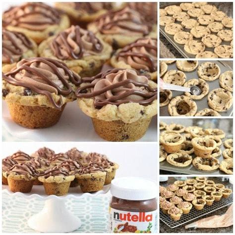 nutella-mousse-cookie-cups-butter-with-a-side image