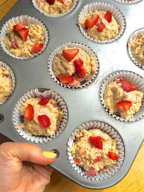 strawberry-oatmeal-muffins-recipe-the-lemon-bowl image