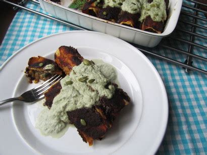 eggplant-enchiladas-with-pepita-cream-tasty-kitchen image