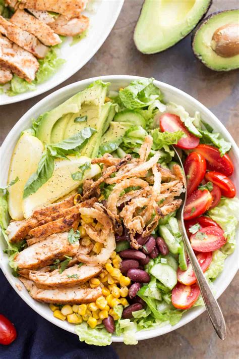 ranch-bbq-chicken-salad-recipe-valentinas-corner image