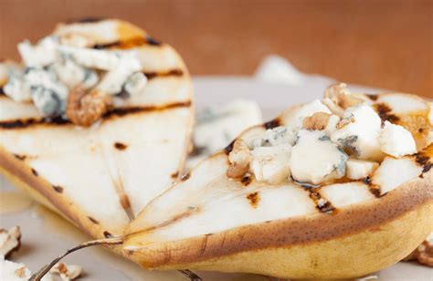 grilled-blue-cheese-pears-recipe-sparkrecipes image