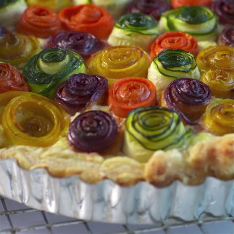 rainbow-rose-veggie-tart-5-trending-recipes-with image