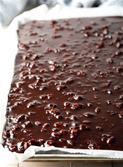 the-best-texas-chocolate-sheet-cake-a-spicy image