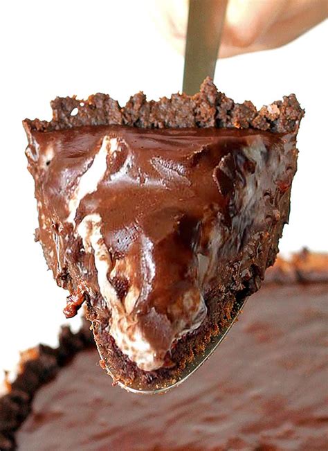 chocolate-fudge-brownie-pie-sugar-apron image