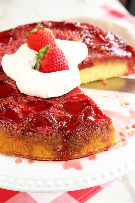 strawberry-upside-down-cake-southern-bite image