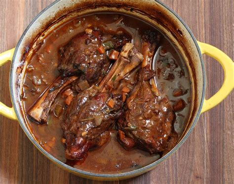 savory-oven-braised-lamb-shanks-recipe-the-spruce image