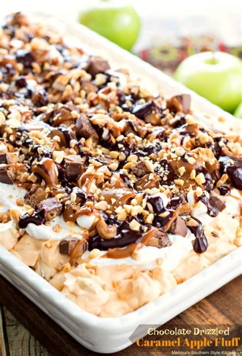 chocolate-drizzled-caramel-apple-fluff image