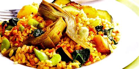 vegetarian-paella-recipe-spain image