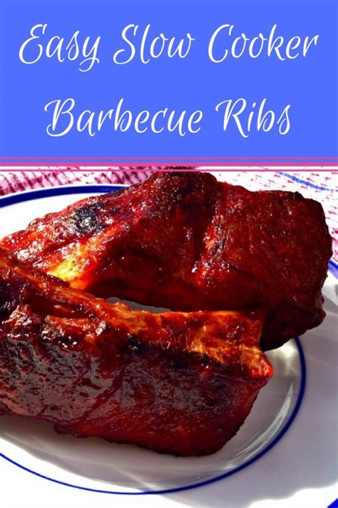 easy-slow-cooker-bbq-ribs-merry-about-town image