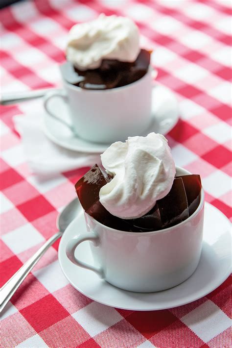 coffee-gelatin-with-whipped-cream-saveur image