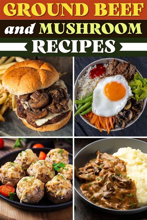 10-ground-beef-and-mushroom-recipes-easy-dinner image