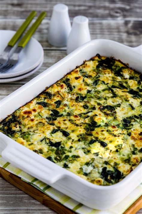 breakfast-casserole-with-spinach-and-goat-cheese image