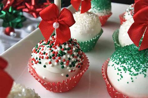 festive-christmas-cake-pops-recipe-for-the-holidays image