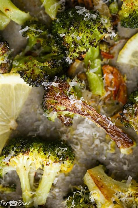 lemon-parmesan-roasted-broccoli-fox-and-briar image